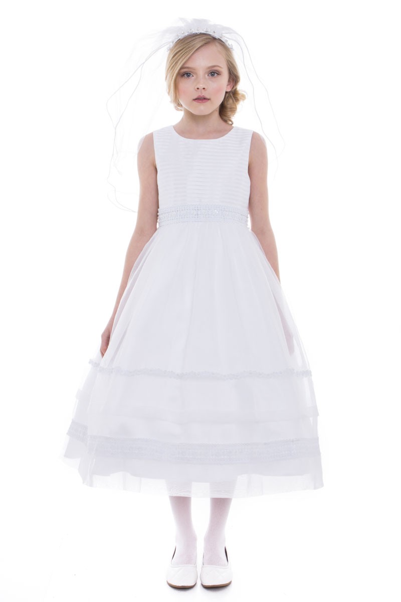 Brea Dress-White